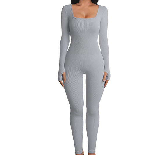 Langermet Sportswear Jumpsuit for kvinner